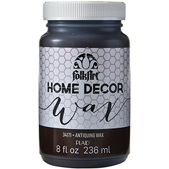 Picture of FolkArt Home Decor Chalk Furniture & Craft Paint in Assorted Colors, 8 ounce, Antique Wax