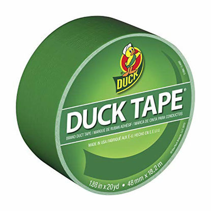 Picture of Duck 1304968 Color Duct Tape Single Roll, 1.88 Inches x 20 Yards, Green