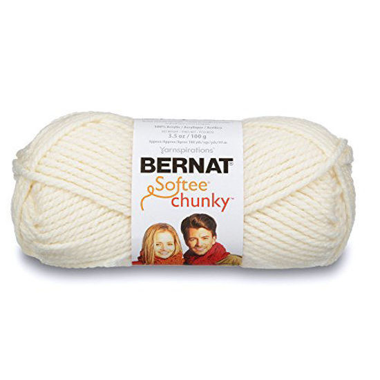 Picture of Bernat Softee Chunky Yarn, 3.5 Oz, Gauge 6 Super Bulky, Natural