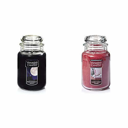 Picture of Yankee Candle Large Jar Candle Midsummer's Night & Large Jar Candle Home Sweet Home
