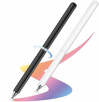 Picture of Stylus Pens, Universal High Sensitive & Precision Capacitive Disc Tip Touch Screen Pen Stylus for iPhone/iPad/Pro/Samsung/Galaxy/Tablet/Kindle/Computer/FireTablet