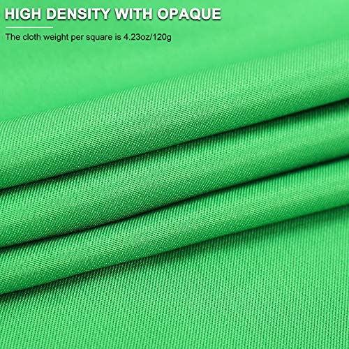 GetUSCart 7 x 10 ft Photography Chromakey Green Screen Backdrop, Soft