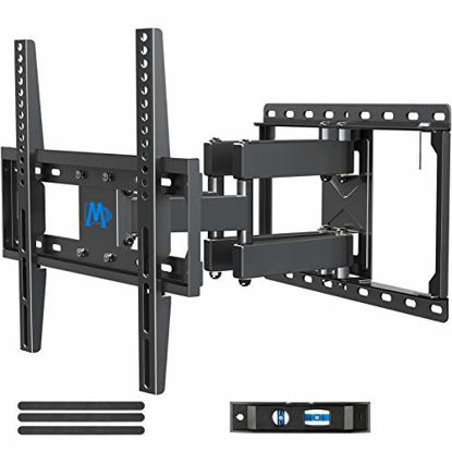 Picture of Mounting Dream UL Listed TV Mount TV Wall Mount with Swivel and Tilt for Most 32-55 Inch TV, Full Motion TV Mount with Articulating Dual Arms, Max VESA 400x400mm, 99 lbs. Loading, 16 inch Studs MD2380