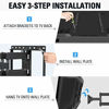 Picture of Mounting Dream UL Listed TV Mount TV Wall Mount with Swivel and Tilt for Most 32-55 Inch TV, Full Motion TV Mount with Articulating Dual Arms, Max VESA 400x400mm, 99 lbs. Loading, 16 inch Studs MD2380
