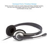 Picture of Cyber Acoustics Stereo Headset, headphone with microphone, great for K12 School Classroom and Education (AC-204), Black