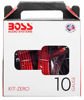 Picture of BOSS Audio Systems KIT-ZERO 10 Gauge Wiring Installation Kit for Car Amplifiers - A Car Amplifier Wiring Kit Helps You Make Connections and Brings Power to Your Radio, Subwoofers and Speakers