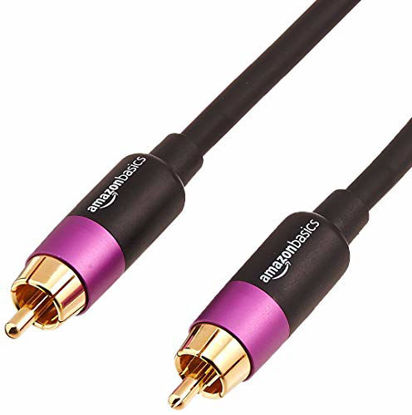 Picture of Amazon Basics RCA Audio Subwoofer Cable - 35 Feet
