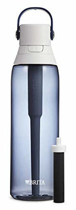 Picture of Brita Plastic Water Filter Bottle, 26 oz, Night Sky