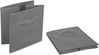 Picture of Amazon Basics Collapsible Fabric Storage Cubes Organizer with Handles, Gray - Pack of 6