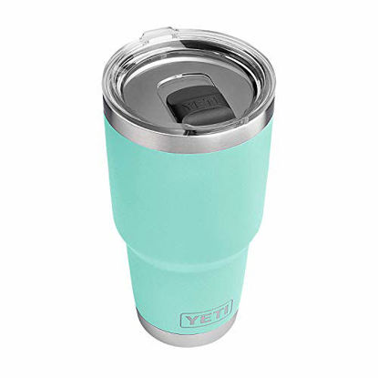 Picture of YETI Rambler 30 oz Stainless Steel Vacuum Insulated Tumbler w/MagSlider Lid, Seafoam