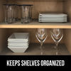 Picture of Gorilla Grip Original Drawer and Shelf Liner, Non Adhesive Roll, 17.5 Inch x 20 FT, Durable and Strong, Grip Liners for Drawers, Shelves, Cabinets, Storage, Kitchen and Desks, Diamond Beige Ivory