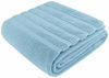 Picture of American Soft Linen Turkish Cotton Large, Jumbo Bath Towel 35x70 Premium & Luxury Towels for Bathroom, Maximum Softness & Absorbent Bath Sheet [Worth $34.95] - Baby Blue