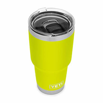 Picture of YETI Rambler 30 oz Tumbler, Stainless Steel, Vacuum Insulated with MagSlider Lid, Chartreuse