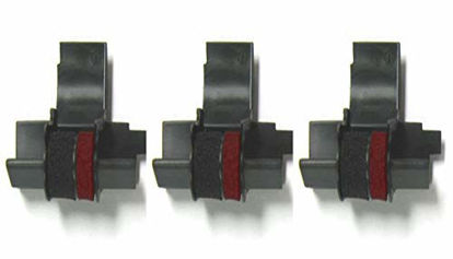 Picture of (3 pack) Nu-Kote NR42 Compatible Ink Roller (Black and Red)