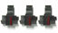 Picture of (3 pack) Nu-Kote NR42 Compatible Ink Roller (Black and Red)