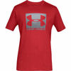 Picture of Under Armour Men's Boxed Sportstyle Short-Sleeve T-Shirt , Red (600)/Steel , 3X-Large
