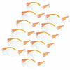 Picture of JORESTECH Eyewear Protective Safety Glasses, Polycarbonate Impact Resistant Lens Pack of 12 (Orange)