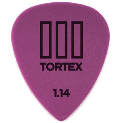 Picture of Dunlop 462P1.14 Tortex TIII, Purple, 1.14mm, 12/Player's Pack