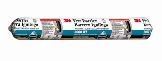 Picture of 3M Fire Barrier Water Tight Sealant 3000 WT, Gray, 20 fl oz Sausage Pack