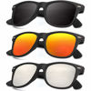 Picture of Unisex Polarized Sunglasses Stylish Sun Glasses for Men and Women Color Mirror Lens Multi Pack Options