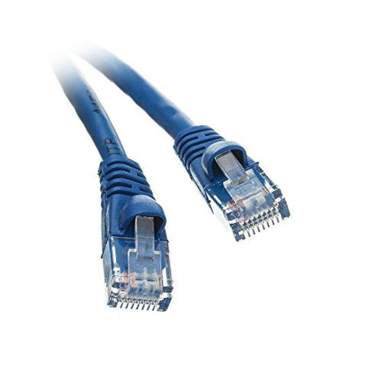 Picture of CAT5E Blue Hi-Speed LAN Ethernet Patch Cable, Snagless/Molded Boot, 25 Feet, CNE475146