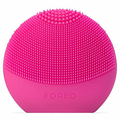 Picture of FOREO LUNA fofo Smart Facial Cleansing Brush and Skin Analyzer, Fuchsia, Personalized Cleansing for a Unique Skincare Routine, Bluetooth & Dedicated Smartphone App
