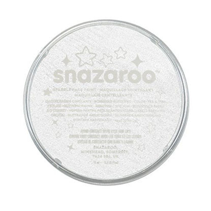 Picture of Snazaroo Sparkle Face and Body Paint, 18ml, White