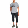 Picture of Under Armour Men's Boxed Sportstyle Short-Sleeve T-Shirt , Steel Light Heather (035)/Black , 3X-Large