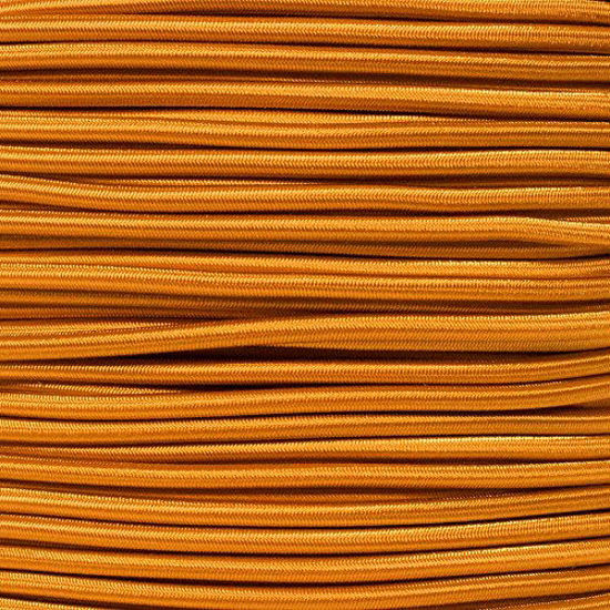 Picture of PARACORD PLANET Elastic Bungee Nylon Shock Cord 2.5mm 1/32", 1/16", 3/16", 5/16", 1/8, 3/8", 5/8", 1/4", 1/2 inch Crafting Stretch String 10 25 50 & 100 Foot Lengths Made in USA