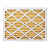 Picture of FilterBuy 10x18x2 MERV 11 Pleated AC Furnace Air Filter, (Pack of 4 Filters), 10x18x2 - Gold