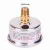 Picture of MEASUREMAN 1.5" Dial Size, 304 Stainless Steel case, Liquid Filled Fuel Pressure Gauge, 0-60Psi, 3-2-3%, 1/8" NPT Center Back Mount