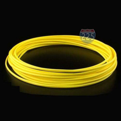 Picture of 225FWY 100 FT 1/16" 1.5mm Polyolefin Yellow Heat Shrink Tubing 2:1 Ratio