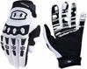 Picture of Seibertron Dirtpaw Unisex BMX MX ATV MTB Racing Mountain Bike Bicycle Cycling Off-Road/Dirt Bike Gloves Road Racing Motorcycle Motocross Sports Gloves Touch Recognition Full Finger Glove White XS