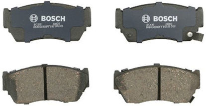 Picture of Bosch BC510 QuietCast Premium Ceramic Disc Brake Pad Set For Nissan: 1991-1993 NX, 1991-1994 Sentra; Front