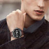 Picture of MEGALITH Mens Sports Watches Black Military Digital Gents Watch Leather Chronograph Waterproof Wrist Watches for Man Boys with Led Light Quartz Multifunction Cool Watches Alarm Stopwatch Calendar