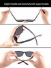 Picture of LINVO Retro Brand Design 80's Classic Style Polarized Sunglasses for Men Women