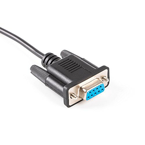 GetUSCart PL2303TA USB RS232 to DB9 Cross Wired Rollover Null Modem