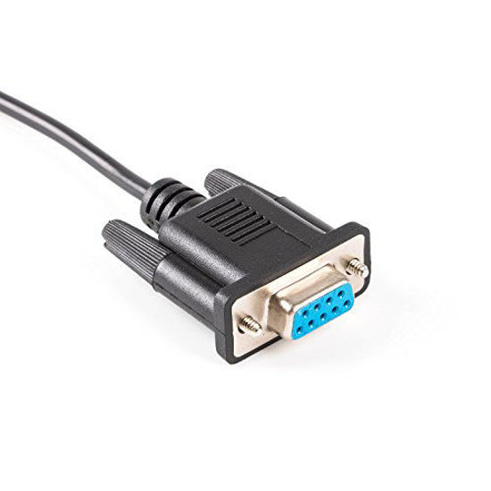 GetUSCart PL2303TA USB RS232 to DB9 Cross Wired Rollover Null Modem