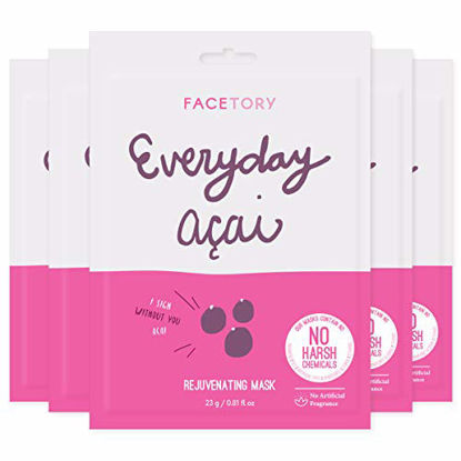 Picture of Everyday Acai Rejuvenating Mask With No Harsh Chemicals - Rejuvenating, Calming, and Balancing (Pack of 5)