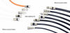 Picture of 30' Feet, Black RG6 Coaxial Cable (Coax Cable) with Connectors, F81 / RF, Digital Coax - AV, Cable TV, Antenna, and Satellite, CL2 Rated, 30 Foot