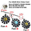Picture of inRobert PLD09210S12HH Video Card Cooling Fan for ASUS Strix R9 390X 390 RX480 RX580 GTX 980Ti 1060 1070 1080 Graphic Card (Fan-3pcs)