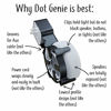 Picture of The Dot Genie | Amazon Echo Dot 3rd Gen Wall Mount | The Original Outlet Hanger | No Muffled Sound | Exposed Speaker Grill, Mics, and Lights | Designed in USA (Black, 1-Pack)
