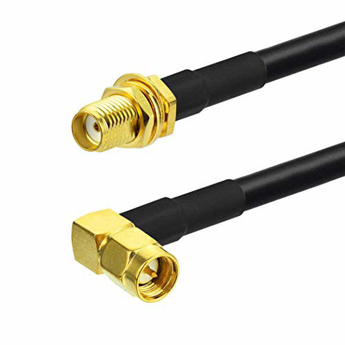 GetUSCart Bingfu Ham Radio Antenna Extension Relocation Cable SMA Male