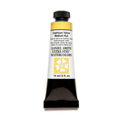 Picture of DANIEL SMITH Extra Fine Watercolor 15ml Paint Tube, Cadmium Yellow Medium Hue