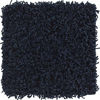 Picture of Unique Loom Solo Solid Shag Collection Modern Plush Navy Blue Area Rug (7' 0 x 10' 0)