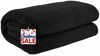 Picture of Cotton Paradise Luxury Hotel & Spa Quality, Absorbent & Soft Decorative Kitchen & Bathroom Turkish Towels (40" x 80" Bath Sheet, Coal Black)