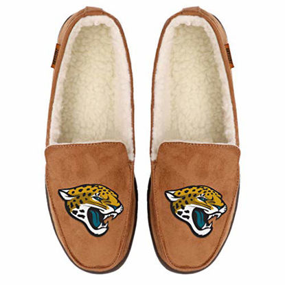 Picture of Jacksonville Jaguars NFL Mens Exclusive Beige Moccasin - M