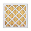 Picture of FilterBuy 18x18x1 MERV 11 Pleated AC Furnace Air Filter, (Pack of 4 Filters), 18x18x1 - Gold