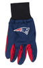 Picture of Forever Collectibles 74211 NFL New England Patriots Colored Palm Glove