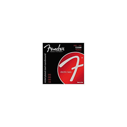 Picture of Fender Nickelplated Steel Roundwound, Long Scale, 7250M 45-105, Bass Strings